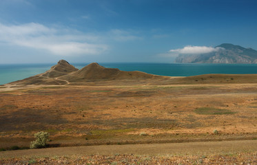 Chameleon cape and Karadag mountain
