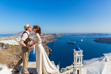 Wedding in Santorini