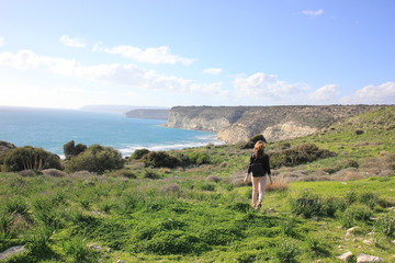 Beautiful views of Cyprus coast