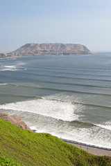Costa Verde in Lima, Peru