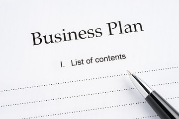 Business plan document