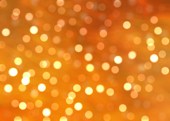 Bokeh light gold abstract background. illustration digital.