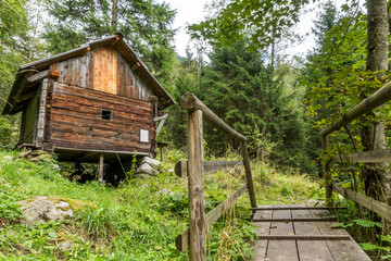 Flodermühle zum Mahlen von Korn