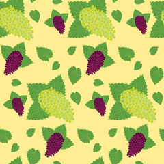 Flat Berry Seamless Pattern