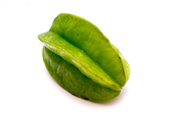 Sternfrucht isoliert auf weiß