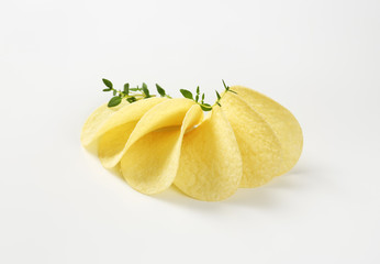 thin potato chips