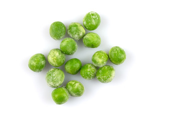 Green frozen peas