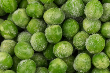 Green frozen peas