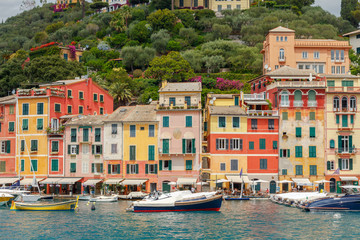 Portofino. The resort town in Liguria.