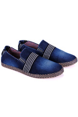 Modern men shoes isolated on white