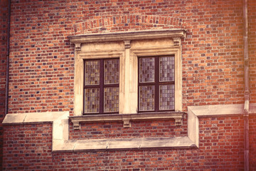 photo of beautiful vintage old window in Wroclaw, Poland