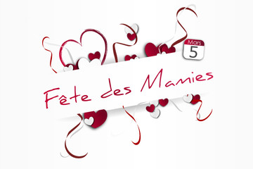 fête des mamies - fête des grand-mères 5 mars