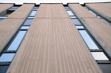 Fototapeta premium Detail of facade in Eastern Europe