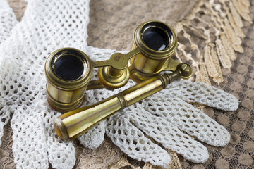 Vintage opera glasses