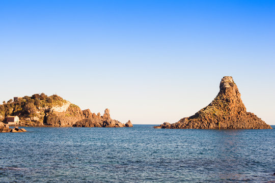 Islands of the Cyclops in Acitrezza