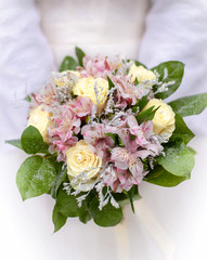 Wedding bouquet the bride