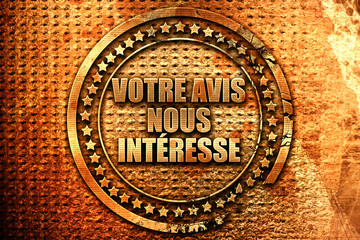 French text 