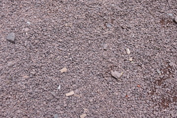 Reddish gravel background