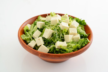 豆腐のサラダ