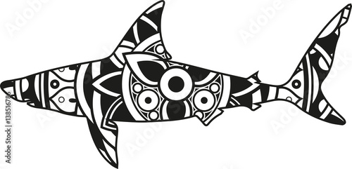 Free Free 239 Shark Mandala Svg Free SVG PNG EPS DXF File