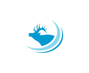 Naklejka premium Deer logo