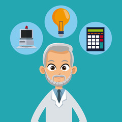 doctor male healthy icons vector illustration eps 10