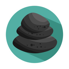 stones spa thearpy icon vector illustration design