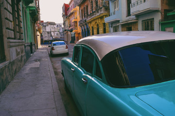 Old Fashioned Cars in Cuba