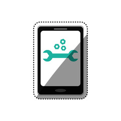 Technical service for technology icon vector illustration graphic design