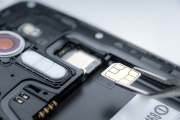 Obraz premium SIMカードのイメージ 