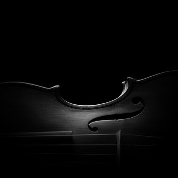 Violin classical music dark background
