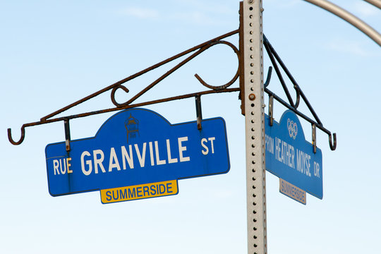Granville Street in Summerside - Prince Edward Island - Canada