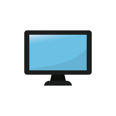 Modern smart tv icon vector illustration graphic design