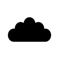 Cloud weather symbol icon vector illustration graphic design