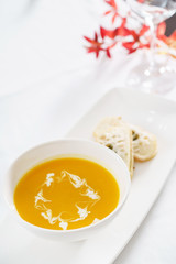 pumpkin cream soup