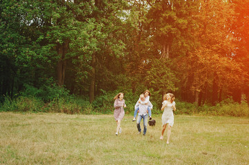 Obraz premium happy family HD