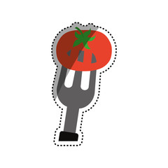 Delicious and fresh vegetable icon vector illustrration graphic design