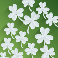 shamrock or clover icon image vector illustration design 