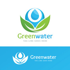 Green water logo 