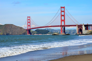 baker beach, golden gate bridge, San Francisco, San Francisco Bay Area, Northern California , Golden Gate Bridge,beaches,California, landscapes