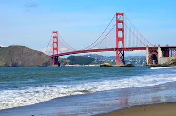 Acrylic prints Baker Beach, San Francisco baker beach, golden gate bridge, San Francisco, San Francisco Bay Area, Northern California , Golden Gate Bridge,beaches,California, landscapes