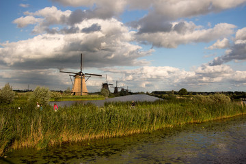 alblasserdam kinderdijk mulini a vento museo all'aperto Olanda Europa