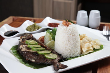 Asian fish seafood  Restaurant menu