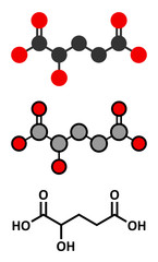 2-hydroxyglutarate molecule.