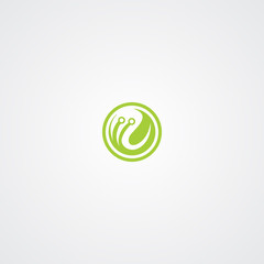 Green Leaves Logo