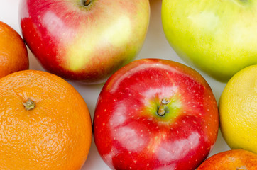 лимон яблоко апельсин