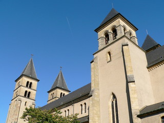 Fototapeta na wymiar Echternach Willibrordus Basilika