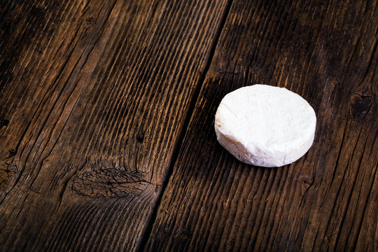Cheese with white mold. Camembert or brie type.