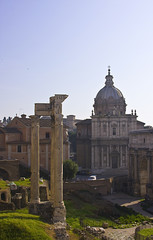 Il Colosseo e altri monumenti di Roma. Una città piena di storia. 