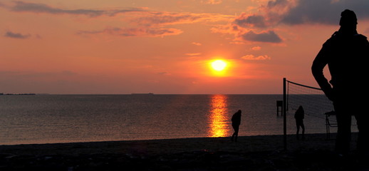 Fototapeta premium Sonnenuntergang